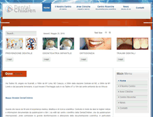 Tablet Screenshot of dentalchildren.com